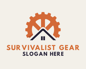 House Gear Engineer logo design