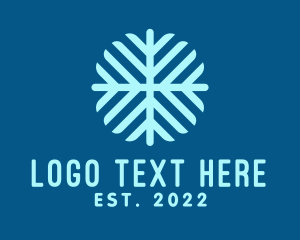 Texture - Snowflake Pattern Texture logo design