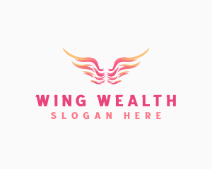 Angelic Flying Wings logo design