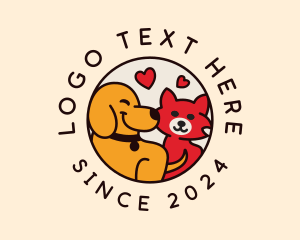 Kitten Puppy Veterinary logo
