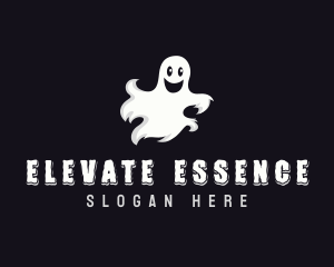 Spooky Ghost Spirit Logo