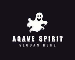 Spooky Ghost Spirit logo design