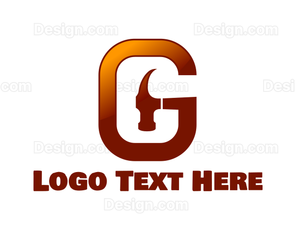 Hammer Letter G Logo | BrandCrowd Logo Maker Logo