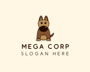 Cute Pet Dog  logo