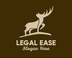 Brown Wild Elk logo