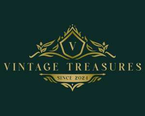 Vintage Classic Crest logo design