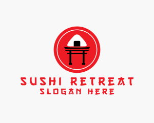 Japanese Onigiri Restaurant logo design