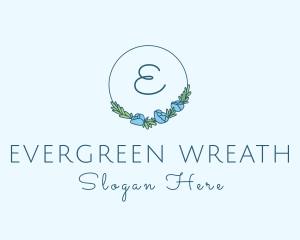 Floral Wreath Boutique logo design