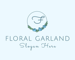 Floral Wreath Boutique logo design