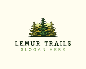 Forest Outdoor Tree logo design