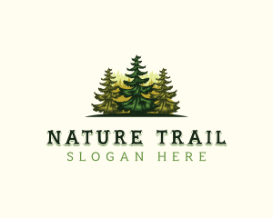 Forest Outdoor Tree logo design