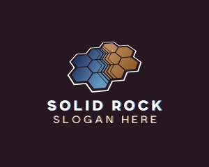 Honeycomb Tile Flooring logo design