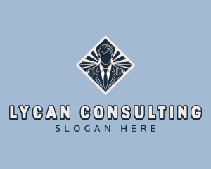 Male Corporate Suit logo design