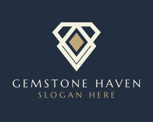 Diamond Gemstone Jewelry logo design