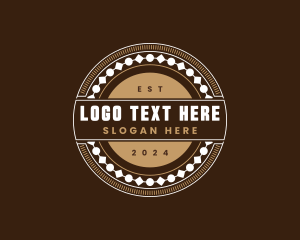 Circular Badge Stamp logo