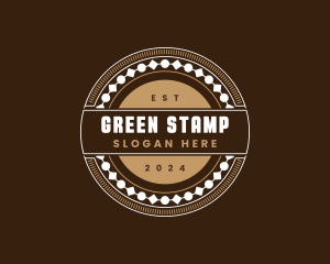 Circular Badge Stamp logo design