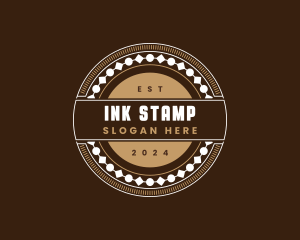 Circular Badge Stamp logo design