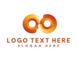 Modern Circle Loops  logo design