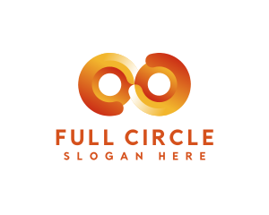 Modern Circle Loops  logo design