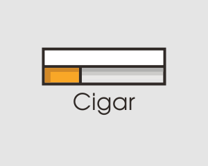 Tobacco Cigarette Box logo design