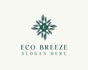 Eco Nature Leaves logo design