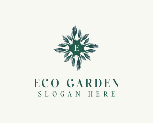 Eco Nature Leaves logo design