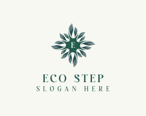 Eco Nature Leaves logo design