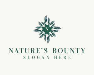 Eco Nature Leaves logo design