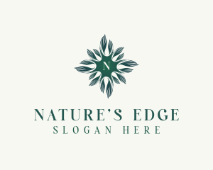 Eco Nature Leaves logo design