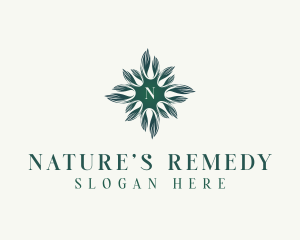 Eco Nature Leaves logo design