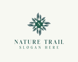 Eco Nature Leaves logo design