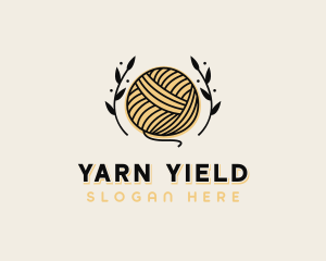 Weaving Yarn Handicraft logo design