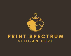 Gold T-shirt Apparel logo design