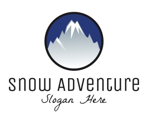 Mountain Snowcapped Alps logo
