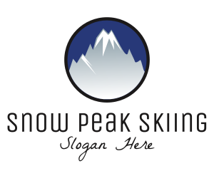 Mountain Snowcapped Alps logo