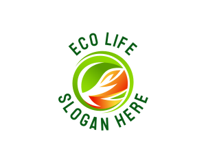 Eco Leaf Energy logo design