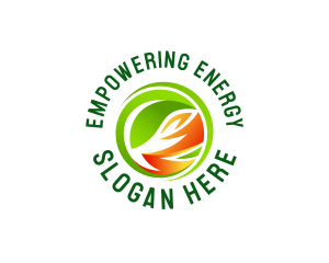 Eco Leaf Energy logo design