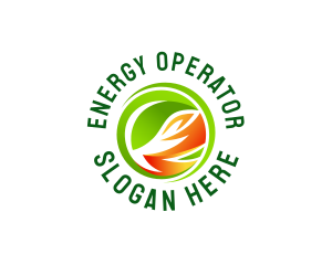 Eco Leaf Energy logo design