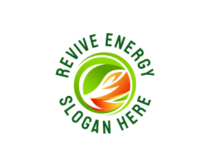 Eco Leaf Energy logo design