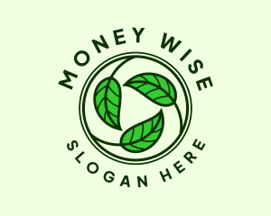 Environmental Farm Leaf  Logo