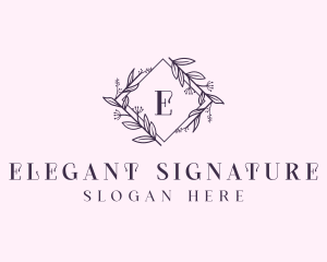 Event Floral Styling logo design