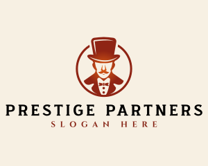 Prestige Gentleman Suit logo design