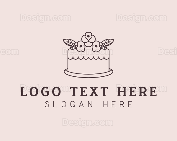 Cake Baker Dessert Logo