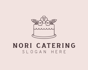 Cake Baker Dessert logo design