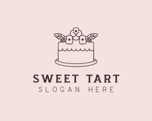 Cake Baker Dessert logo design