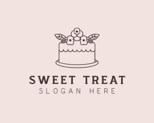 Cake Baker Dessert logo design