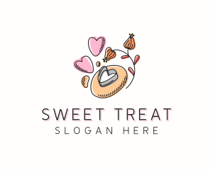 Cookie Baking Patisserie logo design