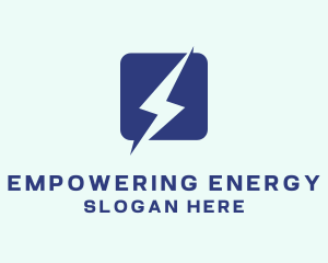 Lightning Energy Technology  logo design