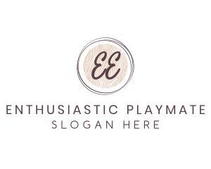 Natural Wood Cosmetics logo design