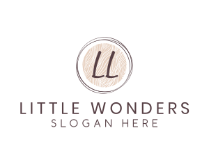 Natural Wood Cosmetics logo design